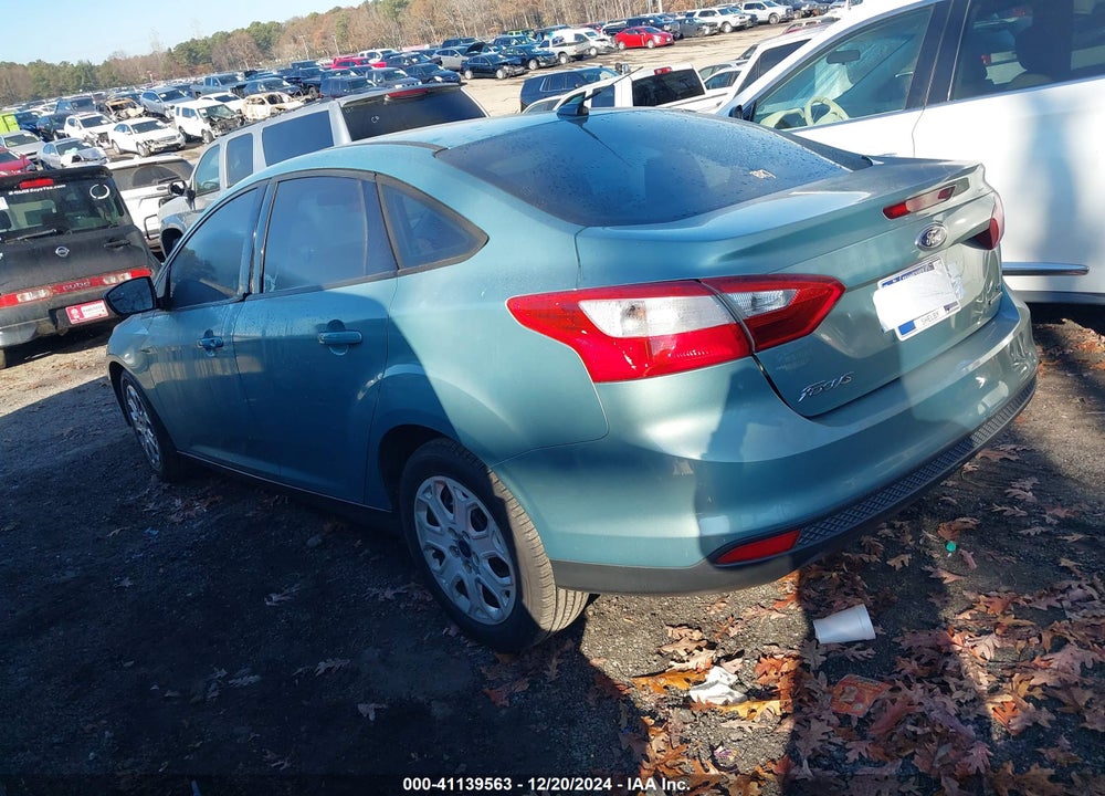 2012 FORD FOCUS SE VIN: 1FAHP3F28CL413155