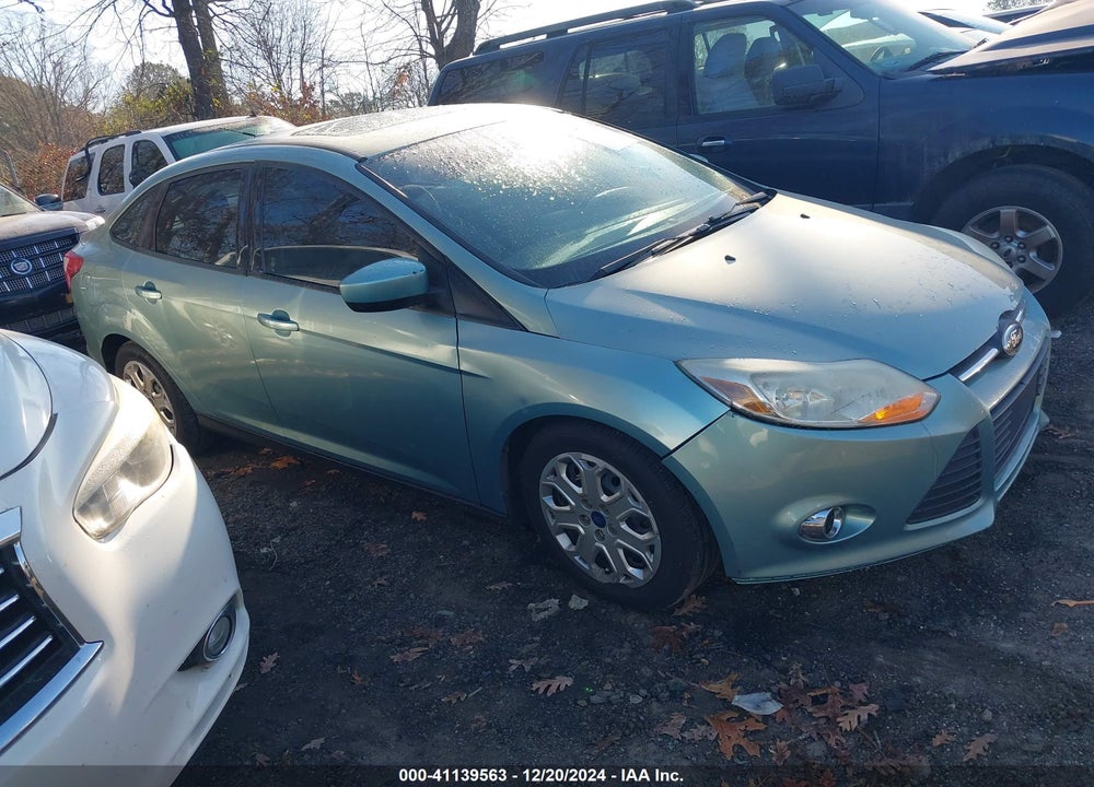 2012 FORD FOCUS SE VIN: 1FAHP3F28CL413155
