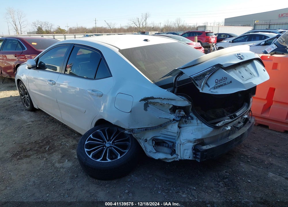 2016 TOYOTA COROLLA L/LE/LE PLS/PRM/S/S PLS VIN: 5YFBURHE5GP475354