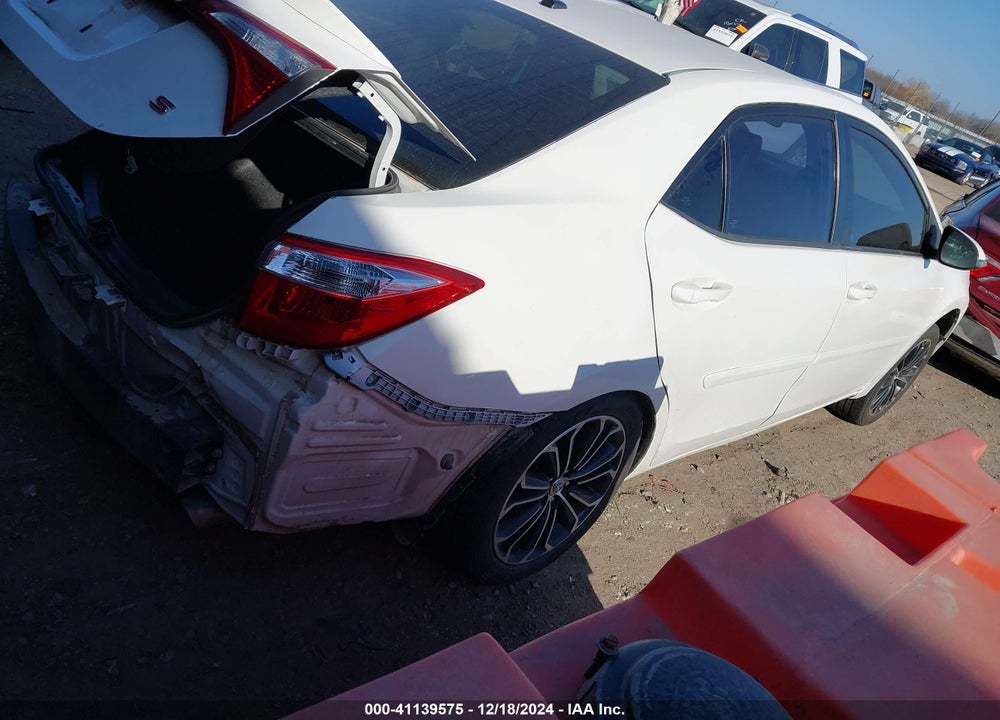 2016 TOYOTA COROLLA L/LE/LE PLS/PRM/S/S PLS VIN: 5YFBURHE5GP475354