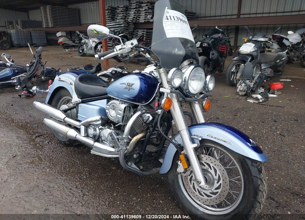 2004 YAMAHA XVS65 A VIN: JYAVM01E24A064542