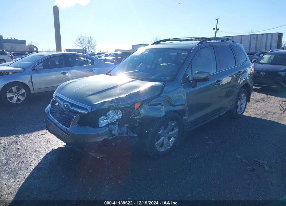 2014 SUBARU FORESTER 2.5I TOURING VIN: JF2SJAMC8EH436573