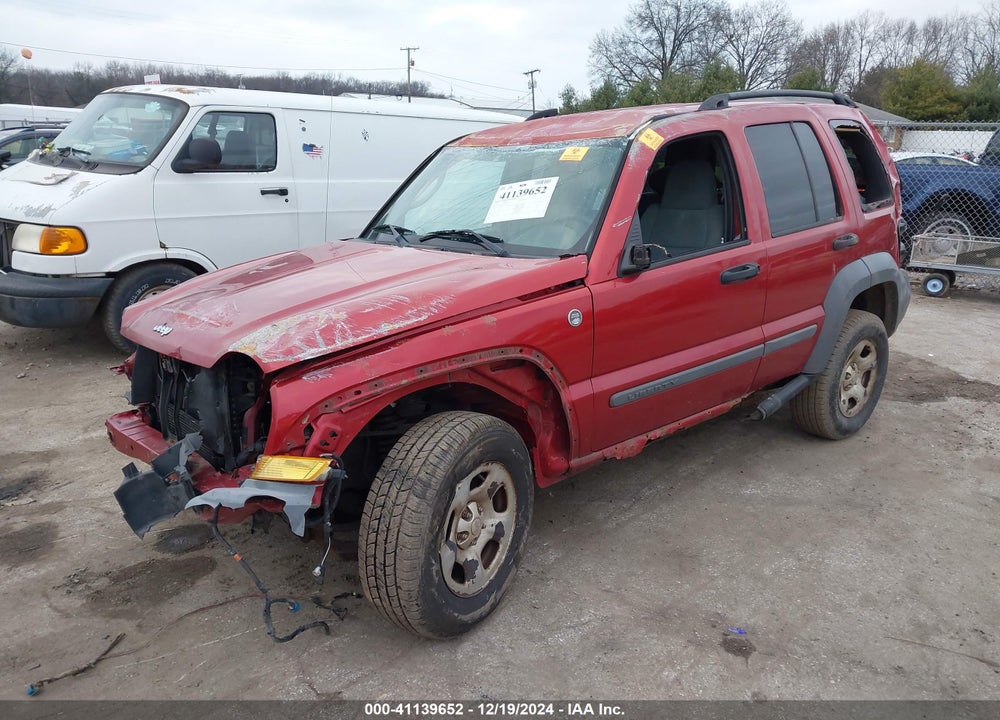 2005 JEEP LIBERTY SPORT VIN: 1J4GL48K65W706472