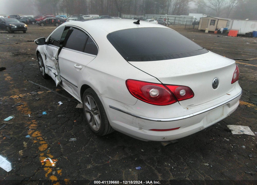 2009 VOLKSWAGEN CC LUXURY VIN: WVWHL73C99E566442