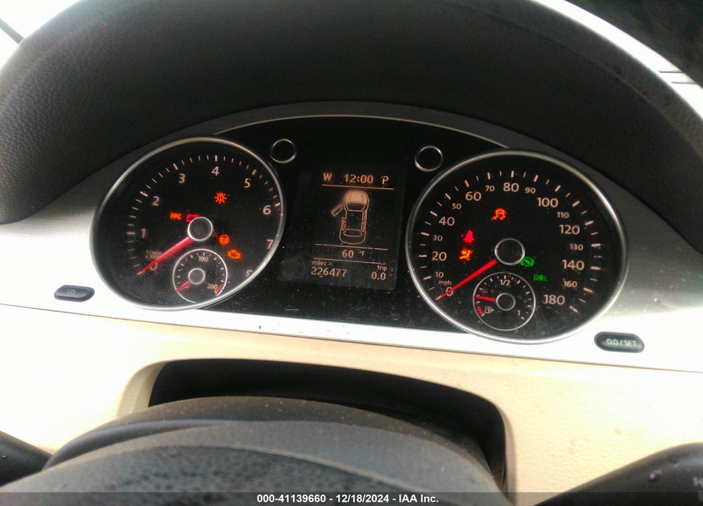 2009 VOLKSWAGEN CC LUXURY VIN: WVWHL73C99E566442