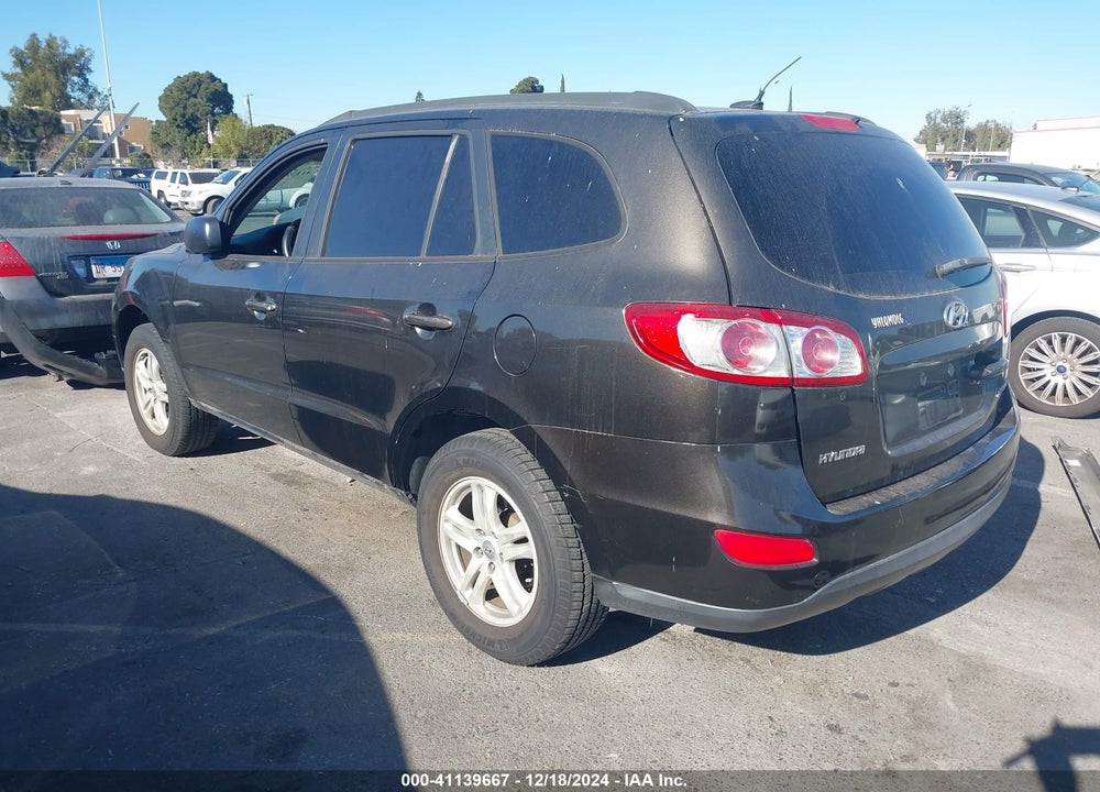 2011 HYUNDAI SANTA FE GLS VIN: 5XYZG3AB1BG079308