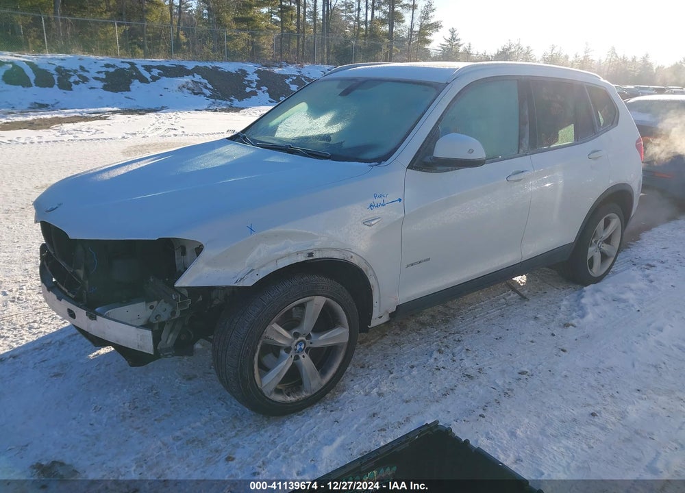 2017 BMW X3 XDRIVE28I VIN: 5UXWX9C31H0T20504