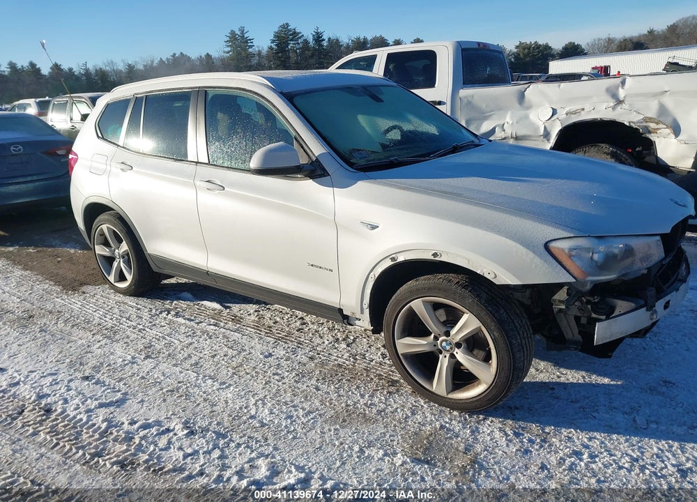2017 BMW X3 XDRIVE28I VIN: 5UXWX9C31H0T20504
