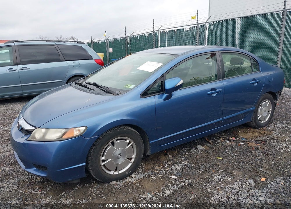 2009 HONDA CIVIC HYBRID VIN: JHMFA36269S000022
