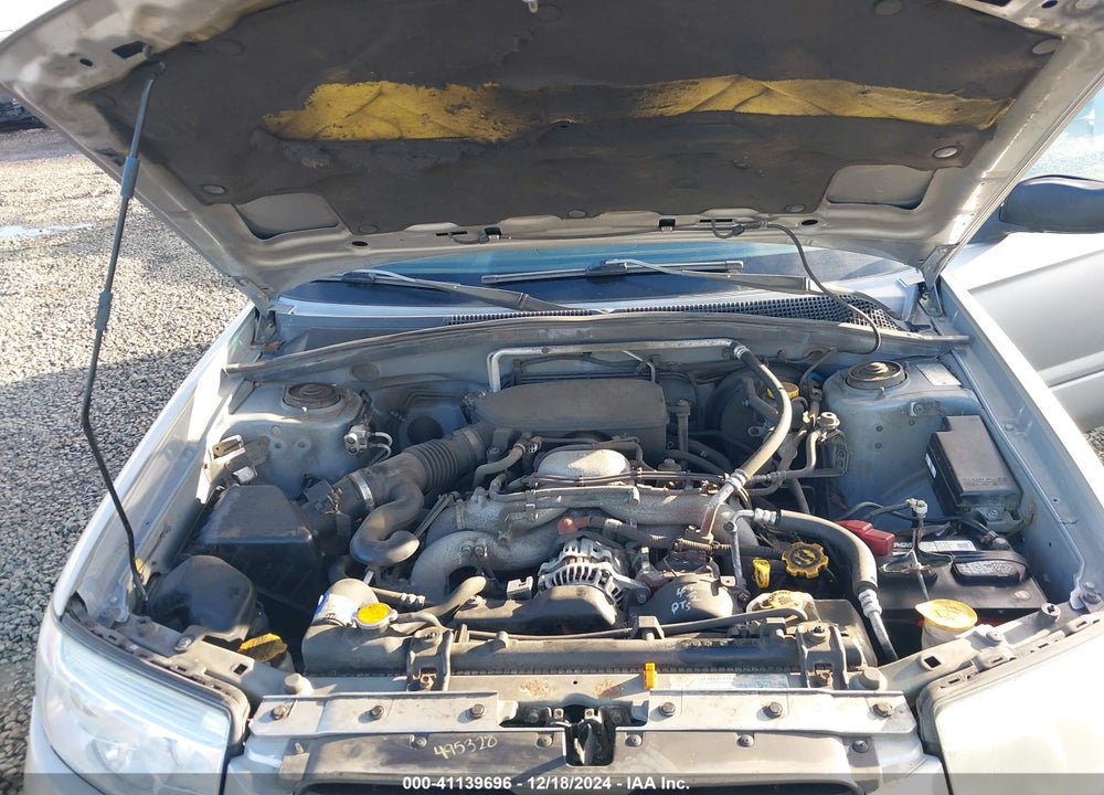 2006 SUBARU FORESTER 2.5X VIN: JF1SG63686H738734