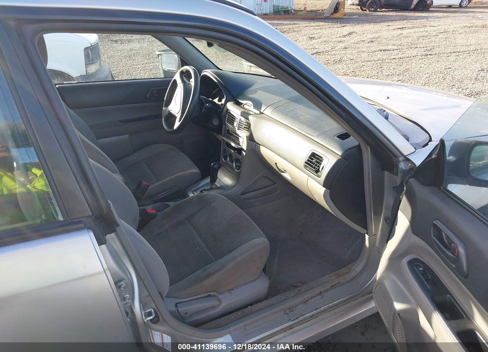 2006 SUBARU FORESTER 2.5X VIN: JF1SG63686H738734