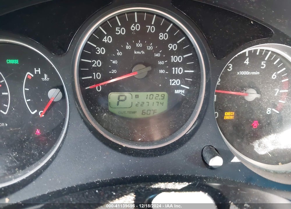 2006 SUBARU FORESTER 2.5X VIN: JF1SG63686H738734