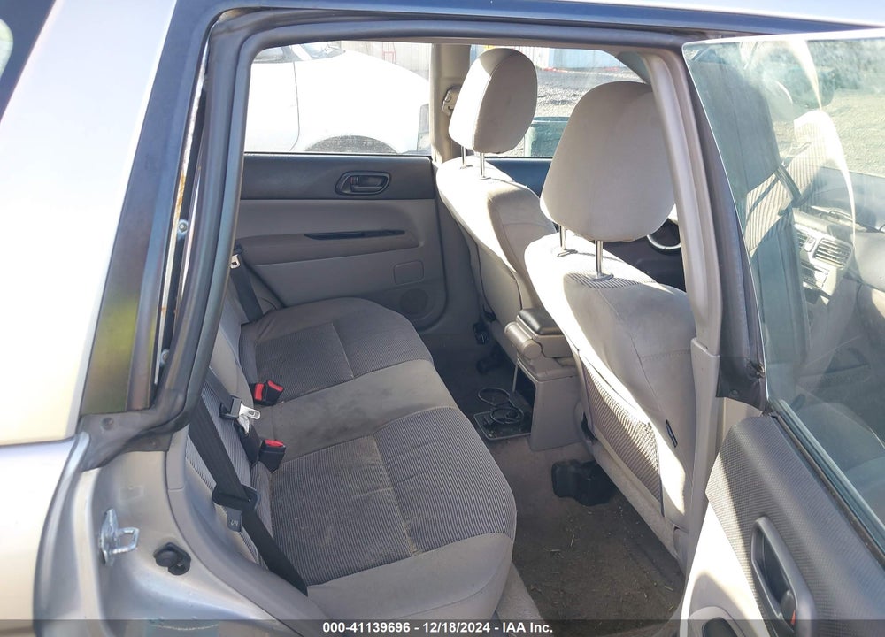 2006 SUBARU FORESTER 2.5X VIN: JF1SG63686H738734