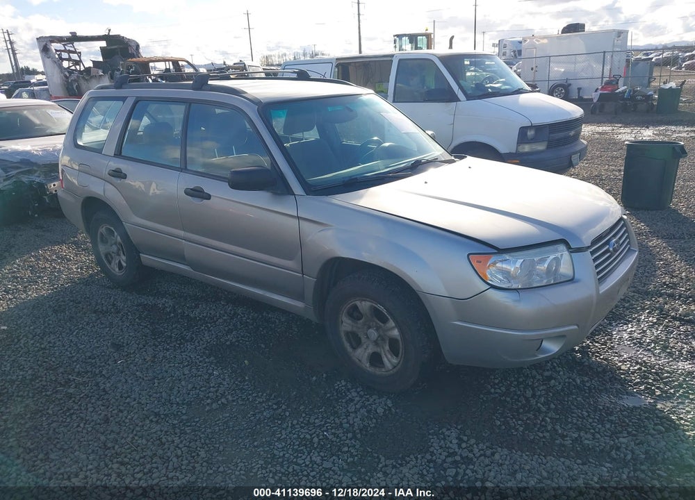 2006 SUBARU FORESTER 2.5X VIN: JF1SG63686H738734