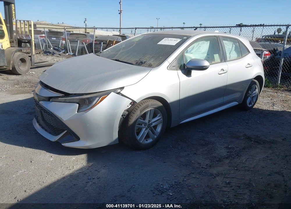 2019 TOYOTA COROLLA SE VIN: JTNK4RBE6K3047816