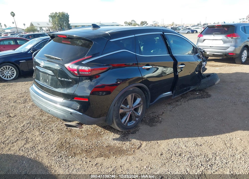 2019 NISSAN MURANO PLATINUM VIN: 5N1AZ2MJ2KN152128