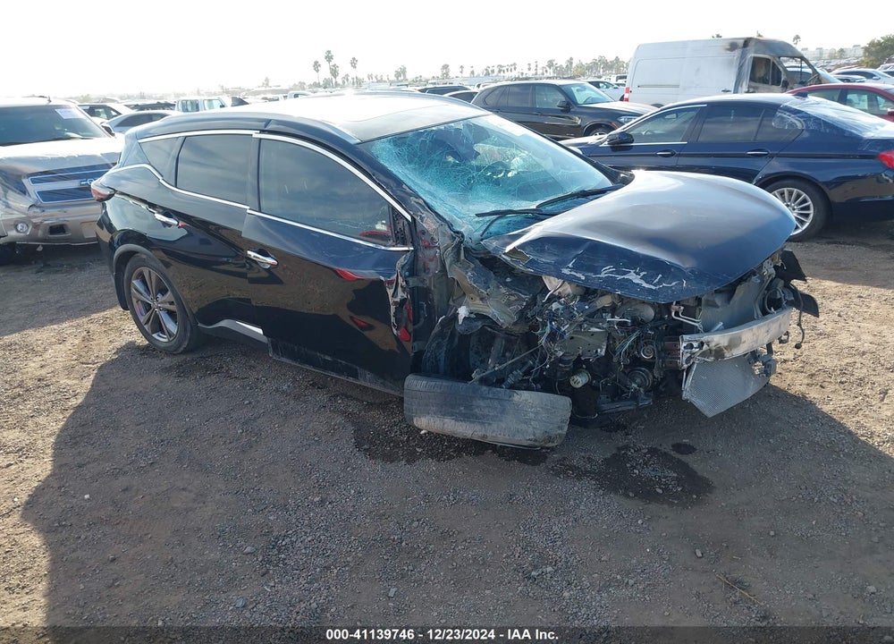 2019 NISSAN MURANO PLATINUM VIN: 5N1AZ2MJ2KN152128