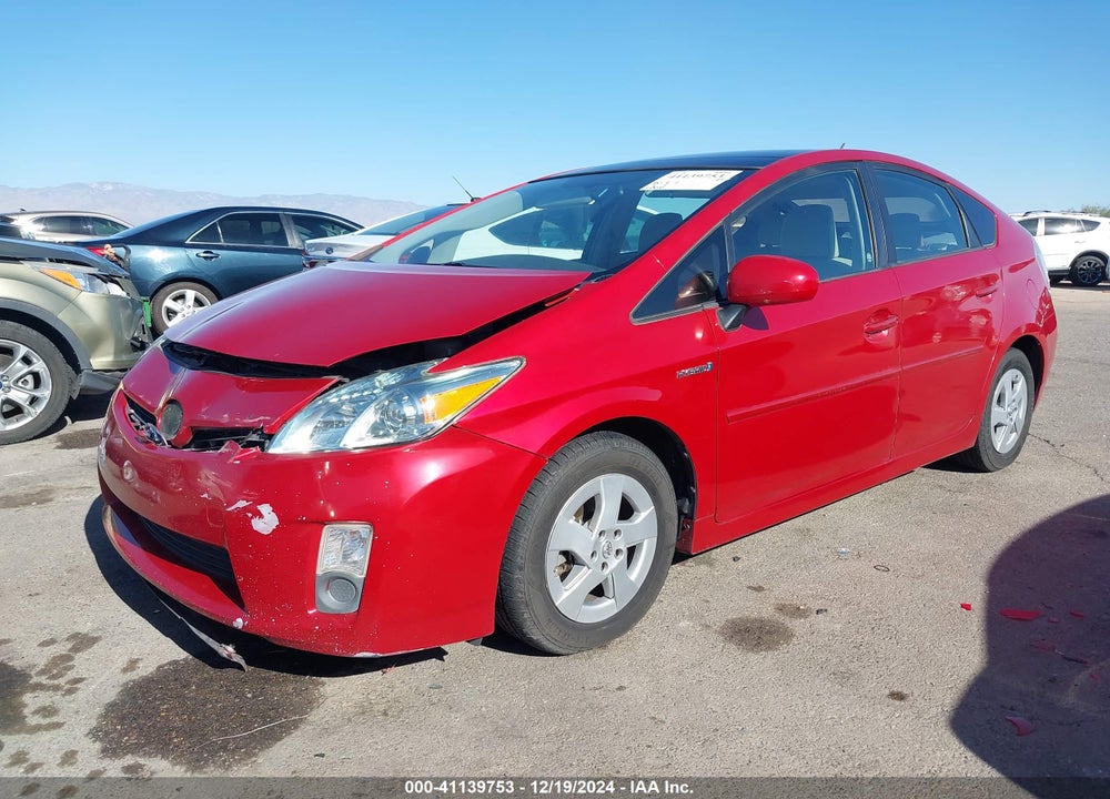 2010 TOYOTA PRIUS III VIN: JTDKN3DUXA0076741
