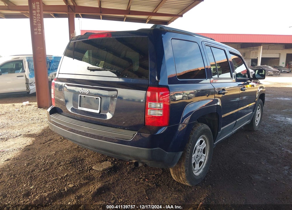 2014 JEEP PATRIOT SPORT VIN: 1C4NJPBA4ED817988