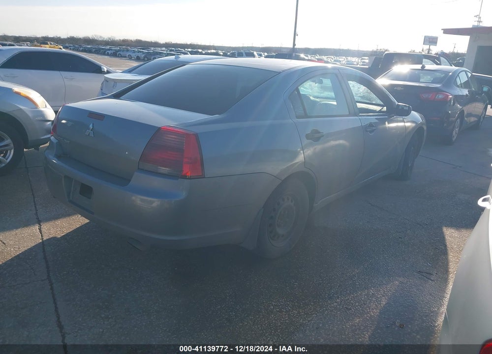 2007 MITSUBISHI GALANT VIN: 4A3AB36F37E083820