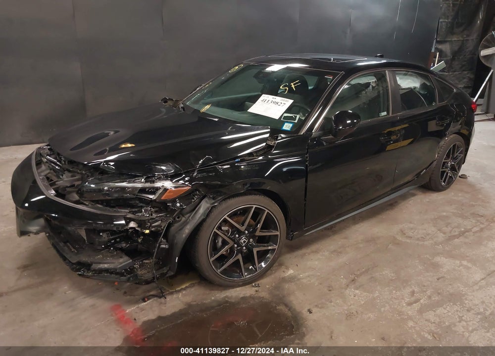 2022 HONDA CIVIC SPORT TOURING VIN: 19XFL1H83NE020789