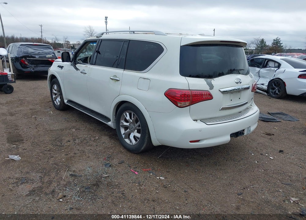 2012 INFINITI QX56 8-PASSENGER VIN: JN8AZ2ND2C9715934