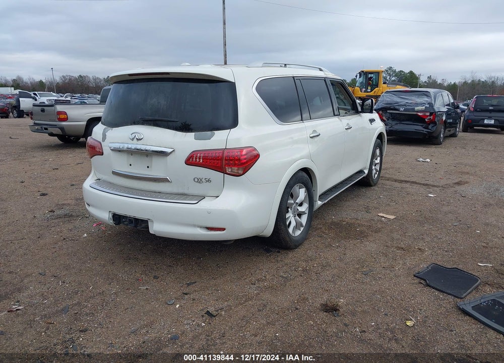 2012 INFINITI QX56 8-PASSENGER VIN: JN8AZ2ND2C9715934