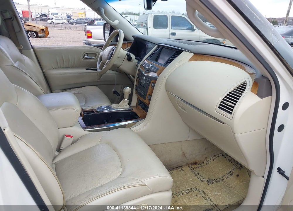 2012 INFINITI QX56 8-PASSENGER VIN: JN8AZ2ND2C9715934