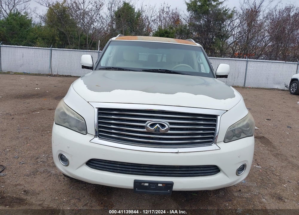 2012 INFINITI QX56 8-PASSENGER VIN: JN8AZ2ND2C9715934