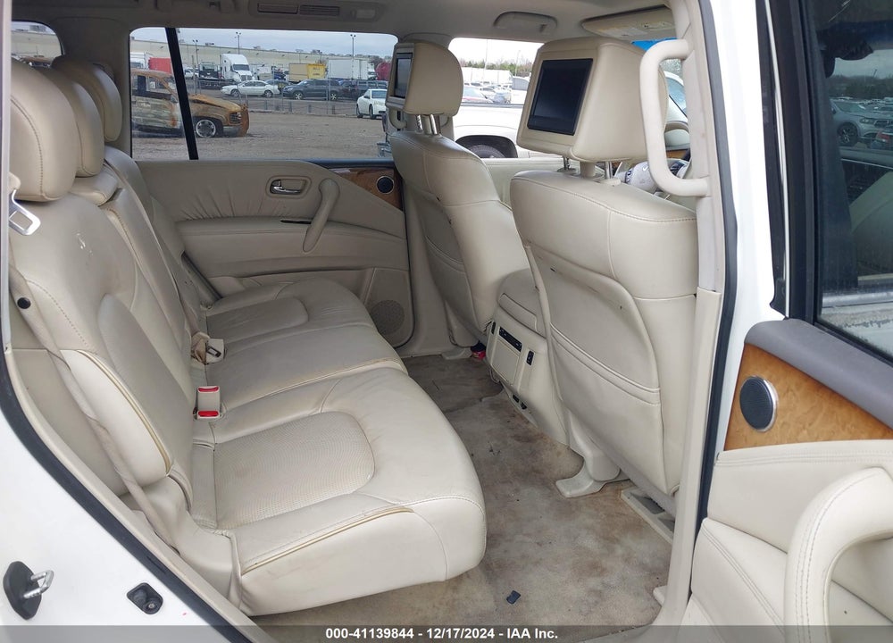 2012 INFINITI QX56 8-PASSENGER VIN: JN8AZ2ND2C9715934