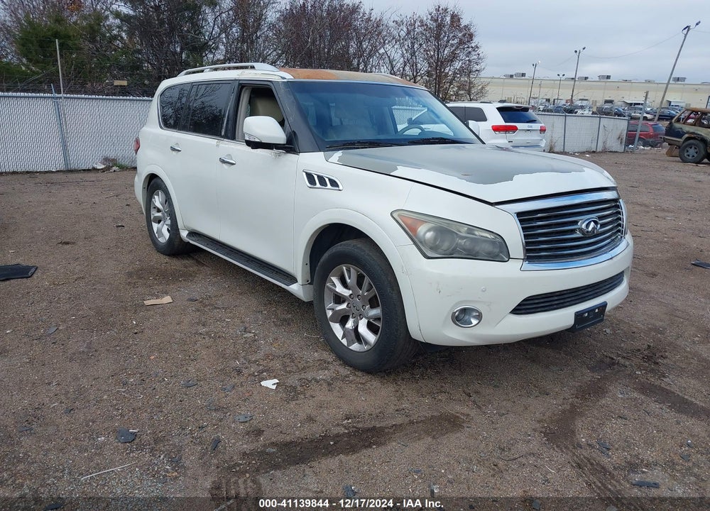 2012 INFINITI QX56 8-PASSENGER VIN: JN8AZ2ND2C9715934