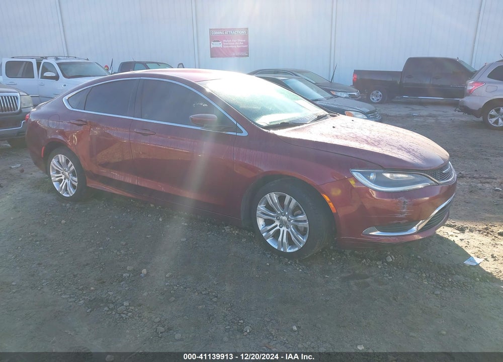 2015 CHRYSLER 200 LIMITED VIN: 1C3CCCAB1FN651658
