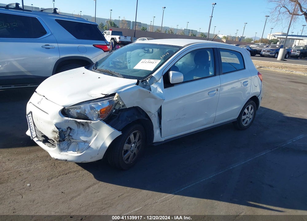 2015 MITSUBISHI MIRAGE RF VIN: ML32A4HJ9FH060401