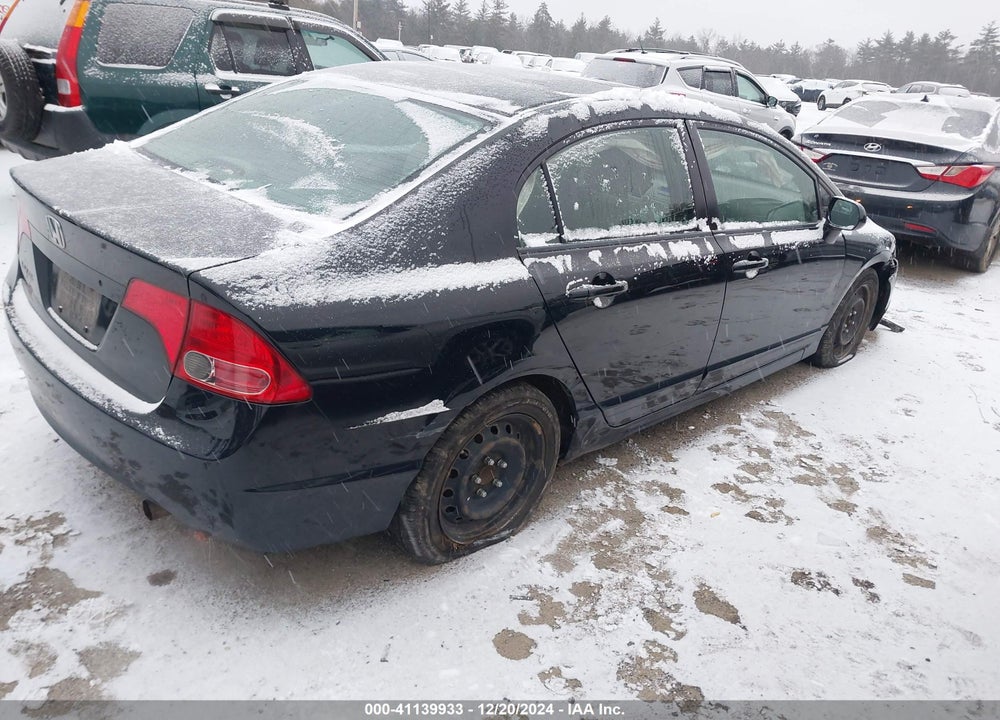 2008 HONDA CIVIC LX VIN: 2HGFA165X8H329815