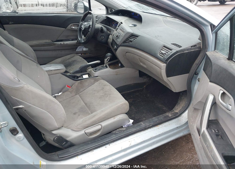 2012 HONDA CIVIC LX VIN: 2HGFG3B57CH534405