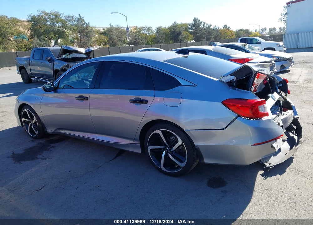 2022 HONDA ACCORD HYBRID SPORT VIN: 1HGCV3F28NA034098