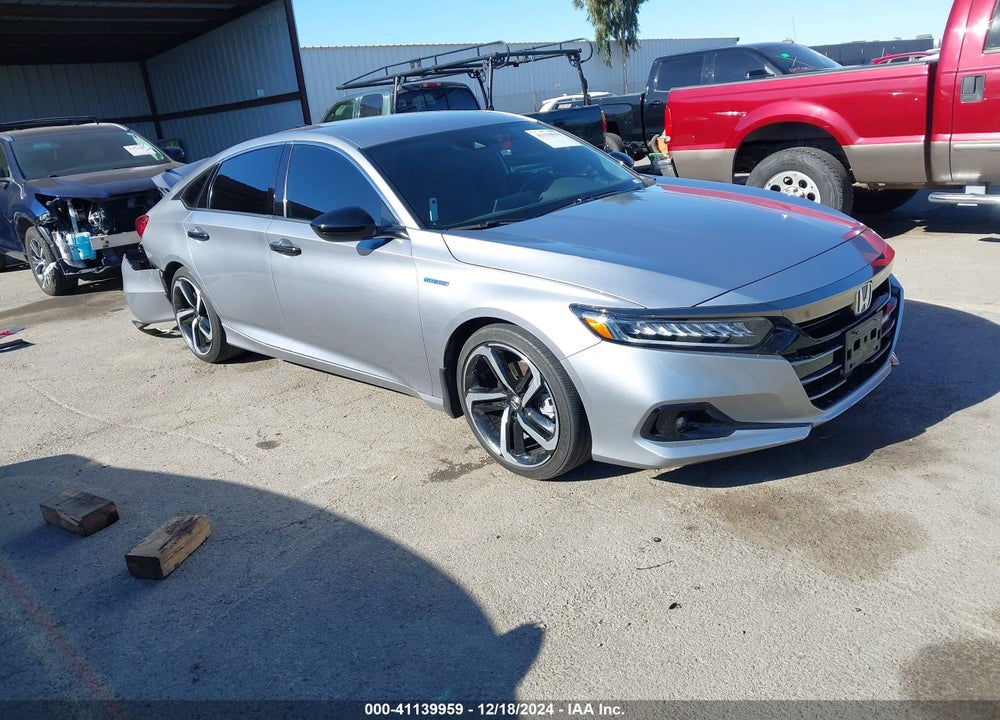 2022 HONDA ACCORD HYBRID SPORT VIN: 1HGCV3F28NA034098