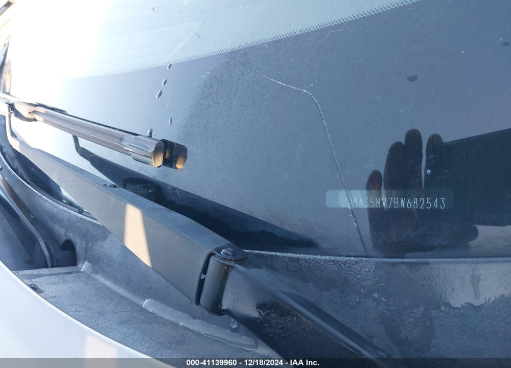 2011 NISSAN ROGUE SV VIN: JN8AS5MV7BW682543