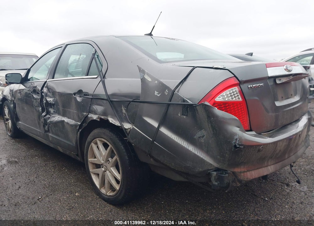 2012 FORD FUSION SEL VIN: 3FAHP0JA0CR444432