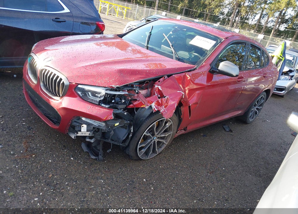 2019 BMW X4 M40I VIN: 5UXUJ5C51KLJ62996