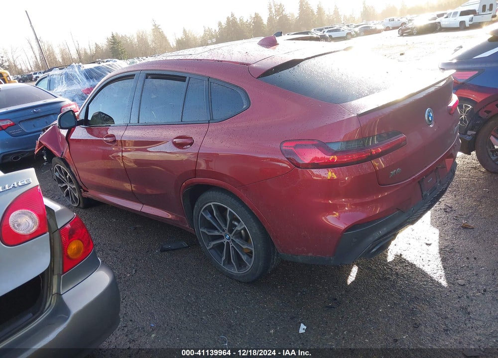 2019 BMW X4 M40I VIN: 5UXUJ5C51KLJ62996