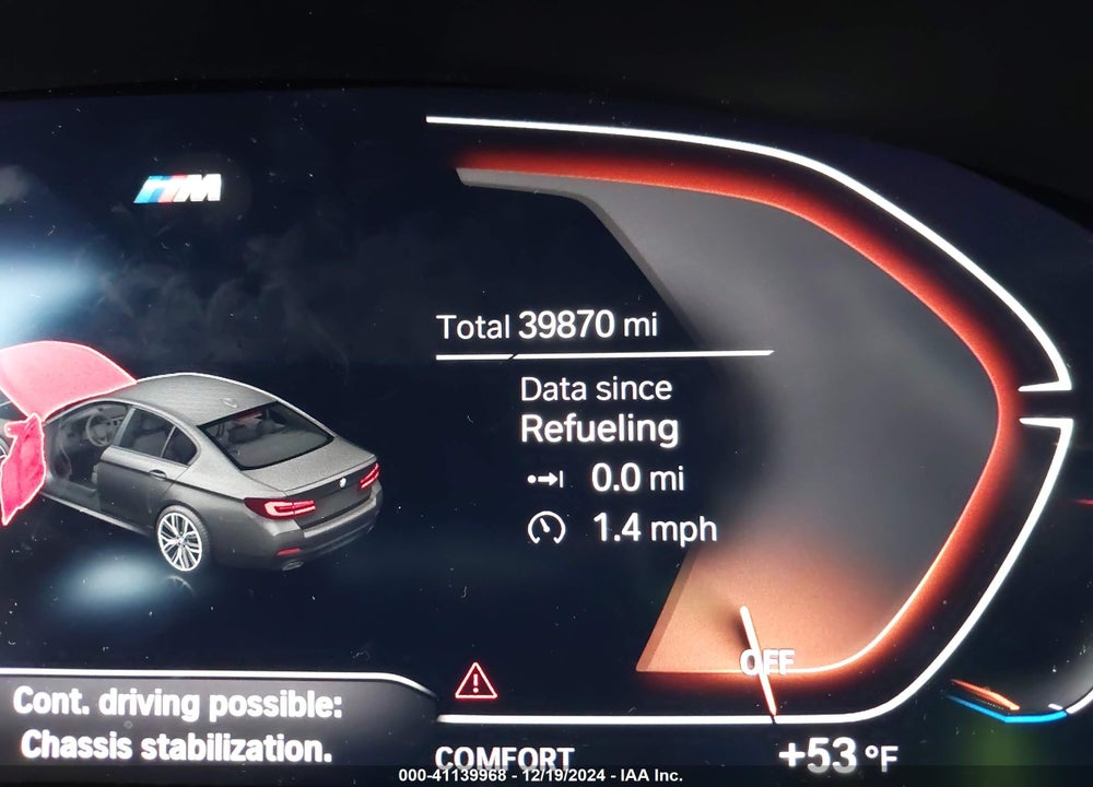 2021 BMW 540I VIN: WBA53BJ00MWX01015