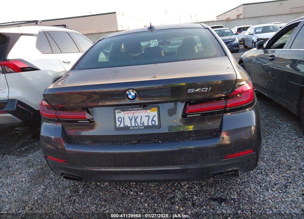 2021 BMW 540I VIN: WBA53BJ00MWX01015