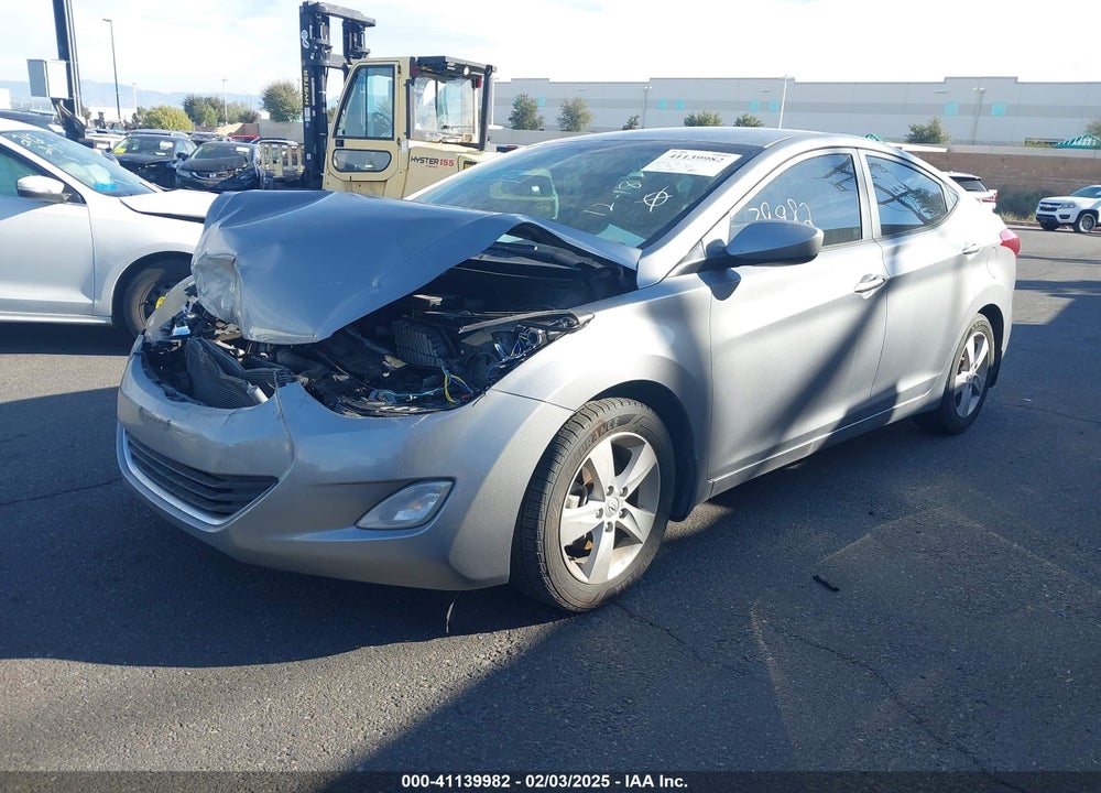 2013 HYUNDAI ELANTRA GLS VIN: KMHDH4AE9DU566678
