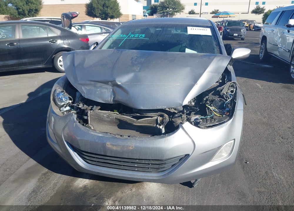 2013 HYUNDAI ELANTRA GLS VIN: KMHDH4AE9DU566678