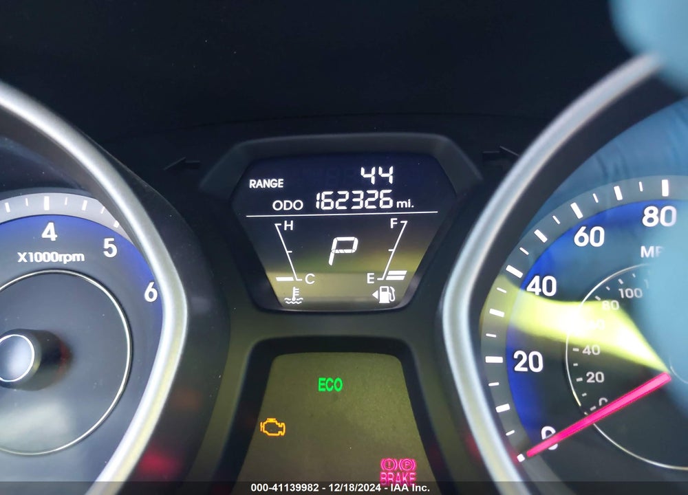 2013 HYUNDAI ELANTRA GLS VIN: KMHDH4AE9DU566678