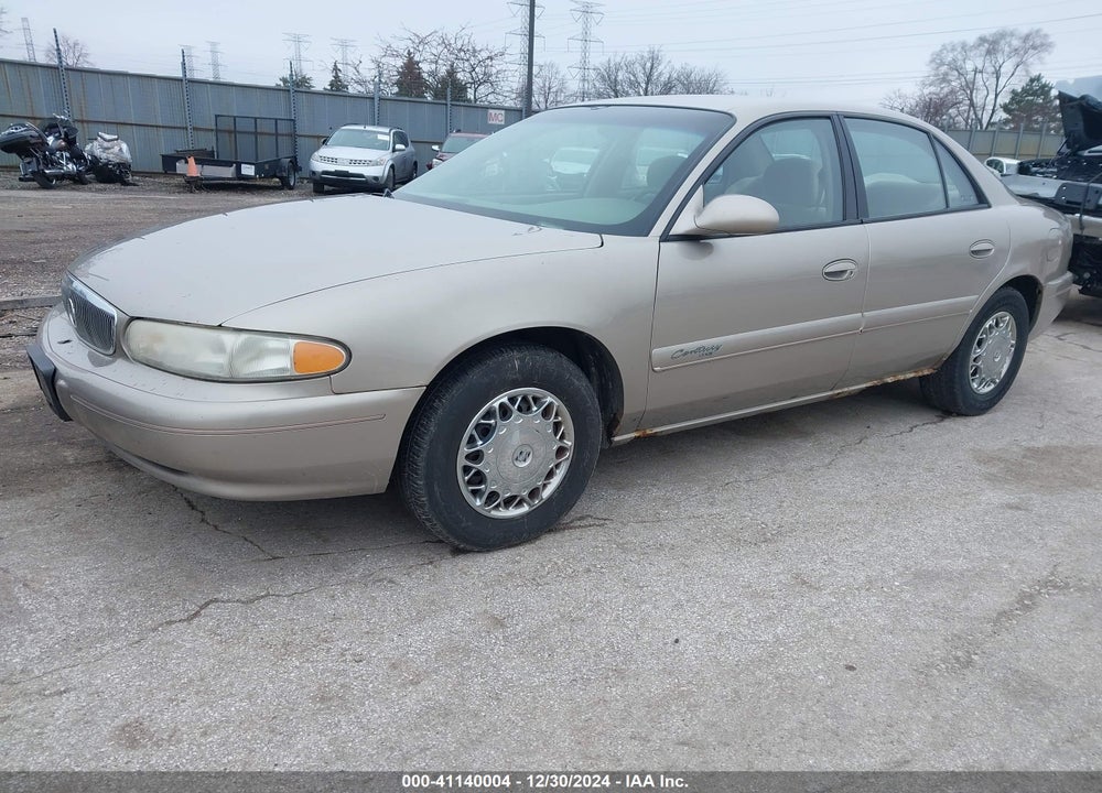 2002 BUICK CENTURY CUSTOM VIN: 2G4WS52J621189862