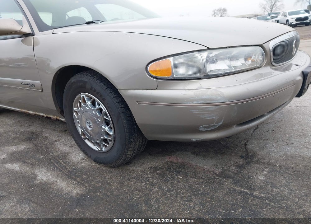 2002 BUICK CENTURY CUSTOM VIN: 2G4WS52J621189862