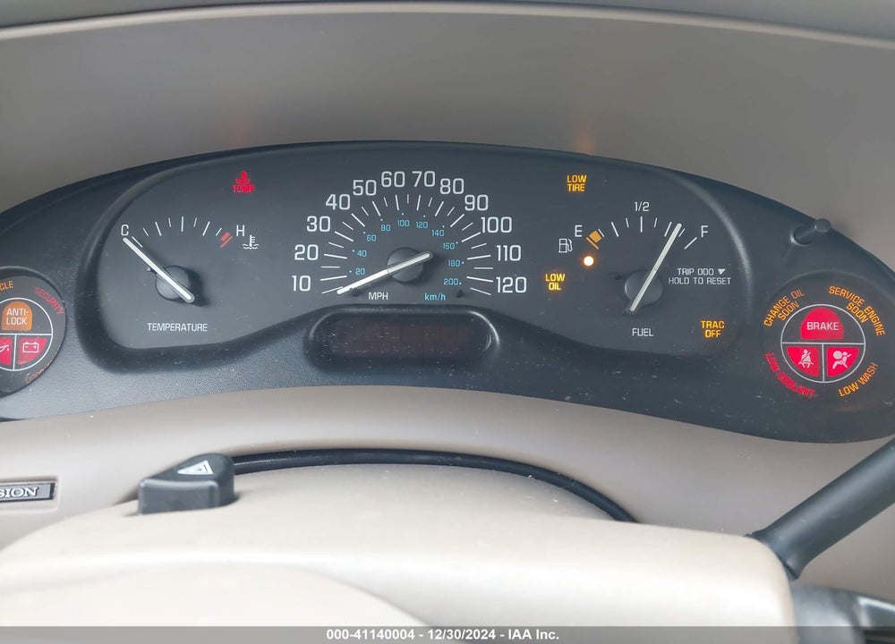 2002 BUICK CENTURY CUSTOM VIN: 2G4WS52J621189862