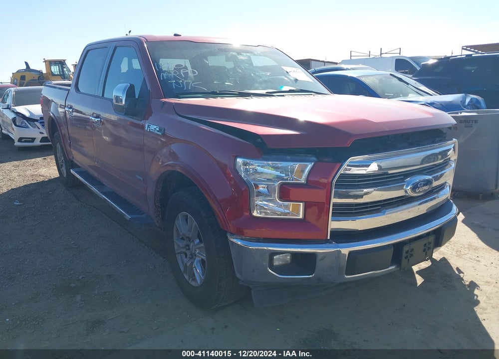 2017 FORD F-150 LARIAT VIN: 1FTEW1CG1HKD07485
